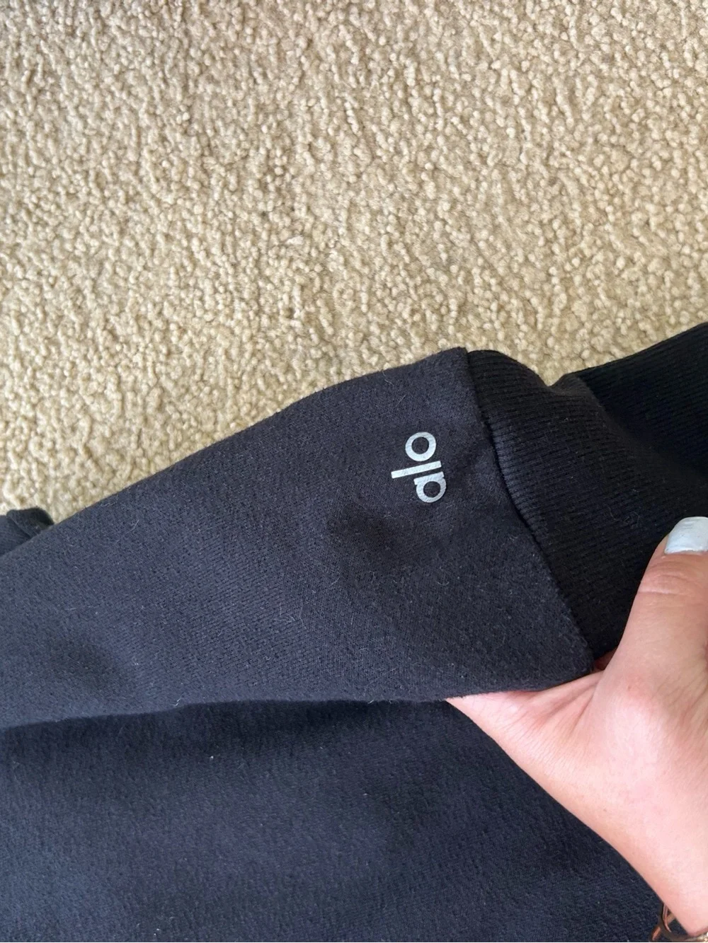 ALO Yoga Frost Shearling Lined Hoodie